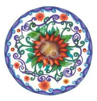 Sunflower Mandala - click for detail