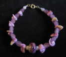Purple Shells Bracelet